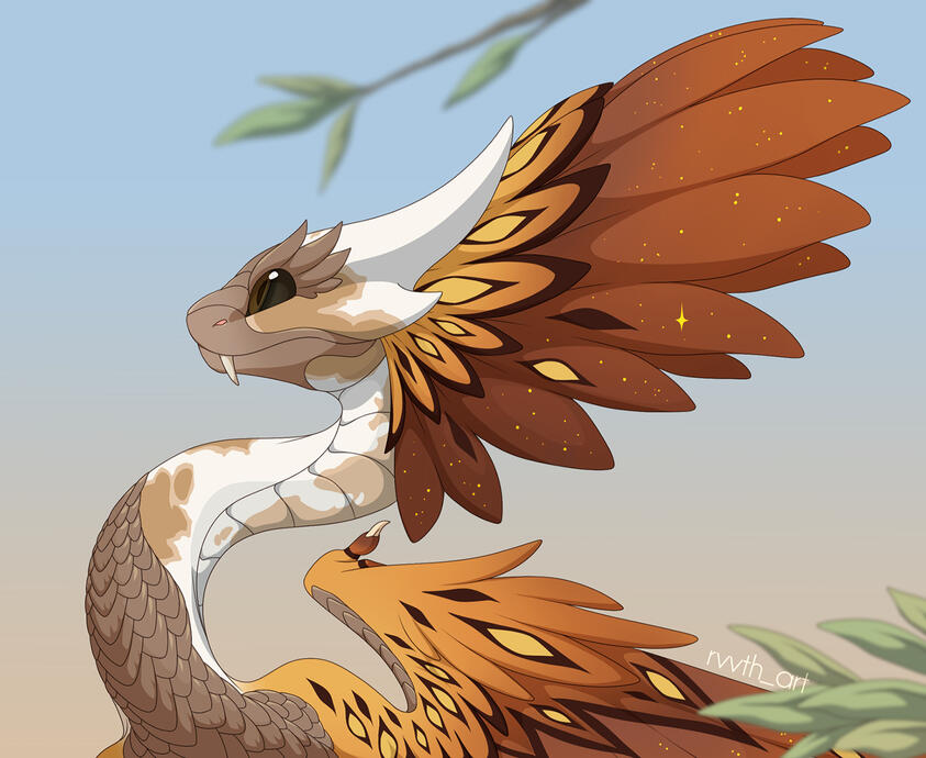 Flight Rising fanart (2025)